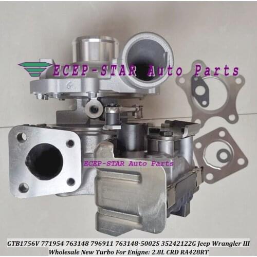 771954 771954-5001S 763148 796911 796911-0002 763148-5002S 68033479AB 68033479AA RL033479AB 35242127F 35242122G Turbocharger
