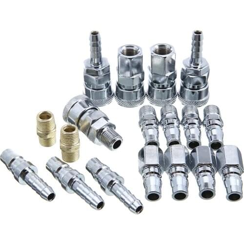 Quick Pneumatic Fittings Coupler High Pressure Coupling Hose Compressor Connector For Pneumatic Tools Mechanical Engineering