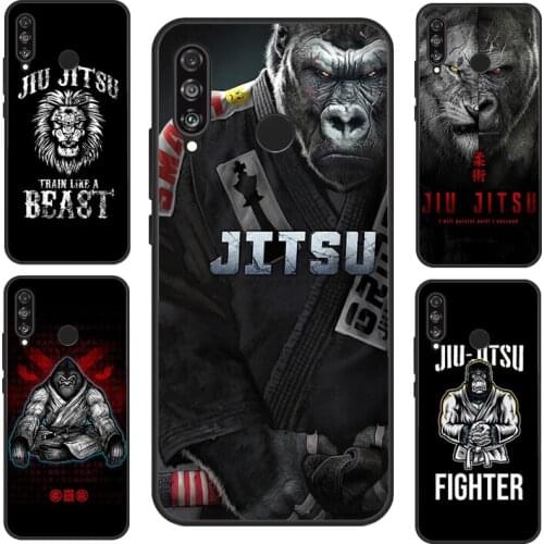 BJJ Brazilian Jiu Jitsu Case For Huawei P30 Lite P40 P20 Pro P Smart Z 2019 2021 Nova 5T Honor 10 Lite 8X 9X 10i