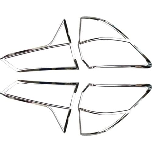 Chrome Rear Tail Light Lamp Cover Trim for HONDA VEZEL HRV HRV-V 2016 2017 2018 2019