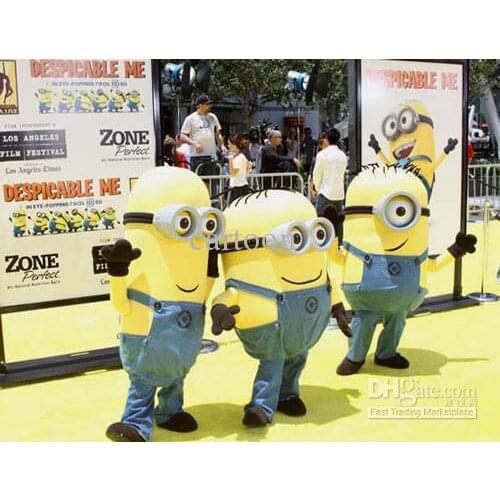 2014Hot Custom made Cartoon Character Adult cute customized 3 characters Fancy Dress cosplay Halloween Party Costume