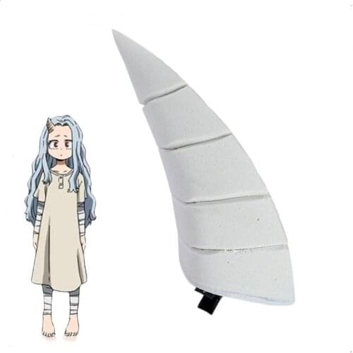 My Hero Academia Cosplay Headwear Eri Horn White Hair Clip Cute Kawaii Cosplay Accessories
