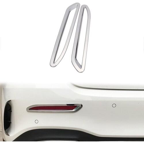 Rear Bumper Light Stickers Fog Lamp Decorative Frame Accessories Car Styling for Mercedes Benz a Class A180L A200L