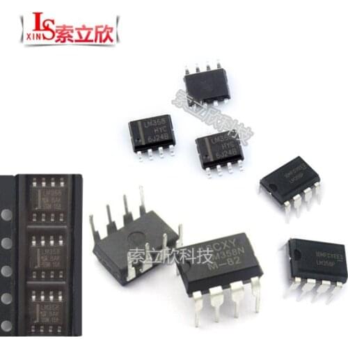New 50pcs / Lot LM358 LM358N LM358P Sop8 LM358D LM358DR/DT Sop-8pin LM358ADR LM358DT LM358DR2G LM393 LM386 NE555 MC34063 DIP8