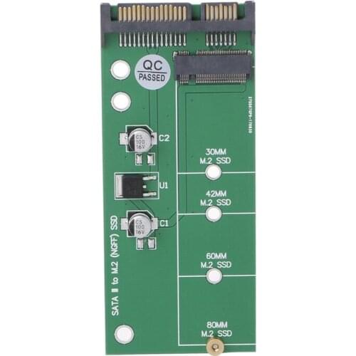 M.2 SSD To 2.5\" SATA 3 Adapter Card For 30/42/60/80mm M.2 SSD Hard Drive