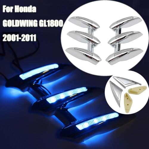 Motorcycle brake rotor shock absorber cover LED fire ring For Honda GOLDWING GL1800 gl1800 2001-2011 Motorcycle Accessories