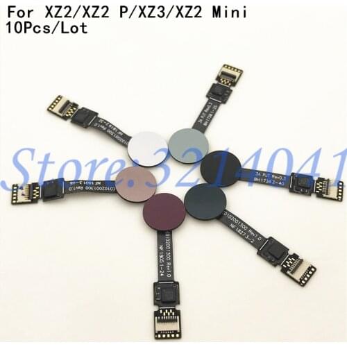 10Pcs Top Quality For XZ2 Premium Fingerprint Scanner Flex For Sony Xperia XZ2 Compact XZ2 XZ2 XZ2P XZ3 XZ2 Mini Repair parts