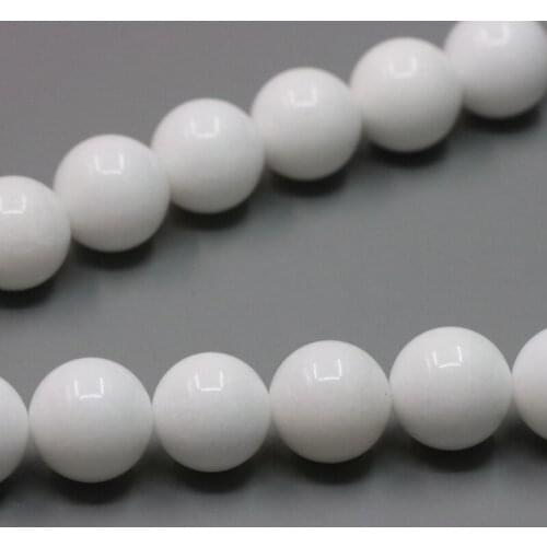 Discounts!Grilled white stone 12mm loose beads round shape DIY jewelry 15inches wholesale suitable women making design