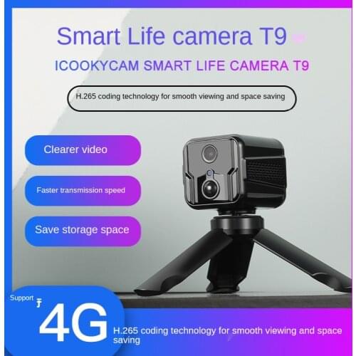 T9 SIM 4g network battery 12 hours video wireless AP 1080P P2P WIFI DV car DVR security guard night vision camera cloud storage
