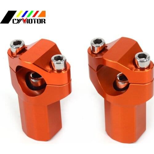 Motorcycle Higher 28MM Handlebar Clamp Risers Bar Mount Clamp For KTM SX SX-F XC-W XCF-W EXC-F 125 150 200 250 300 350 400