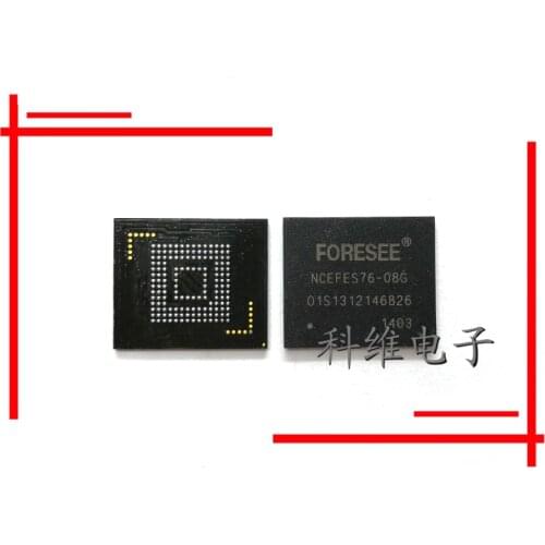 1pcs/lot NCEFES76-08G NCEFES78-08G 153 emmc 8G ball reservoir IC chip