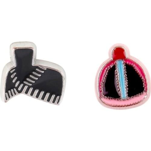 20Pcs/Lot Hmong Boy Girl Hat Floating Charms Hand-made DIY for Glass Lockets