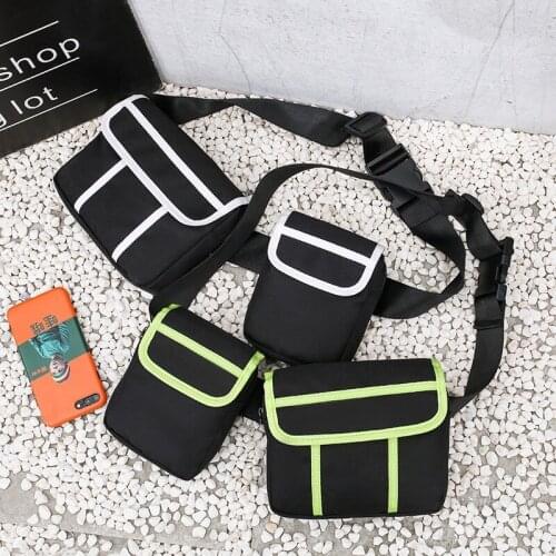 2019 Tactical Radio Chest Rig Waist Bag Hip Hop Funny Streetwear Functional Tactical Packages Belt Bag West Cross Shoulder Bag
