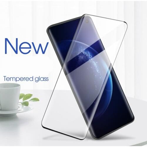 3D Curved Edge Glue Full Cover Tempered Glass Film For Samsung Note 20 10 Pro 9 8 S21 Ultra S20 Ultra S10 S10E S9 S8 S7 Edge