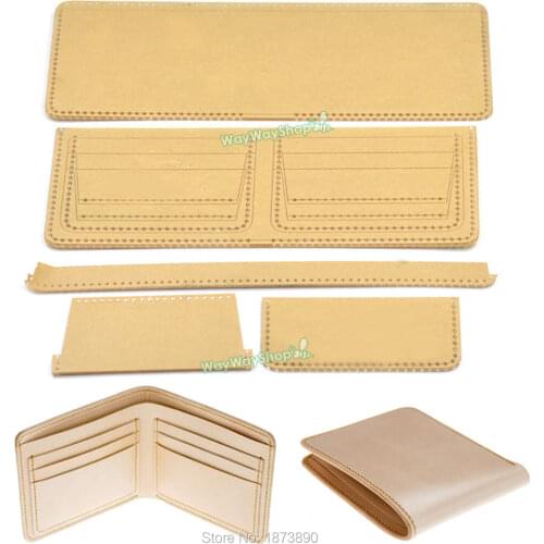 Acrylic Leather template Sewing worker 815 unisex MODEL FOR Making Wallets Purse