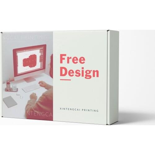 Free Design Mailer Box With Custom Logo, Corrugated Paper Packaging Box For Small Business