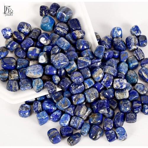 Tumbled Stone Bulk Natural lapis lazuli Gemstone Beads Rock Minerals Crystal Stone for Chakra Healing Crystals decor