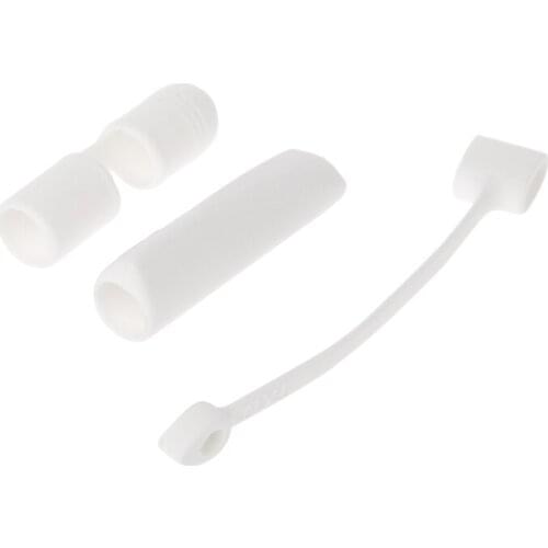 Cap Holder+Tip Cover+Lightning Cable Adapter Tether 3-Piece Kit For Apple Pencil
