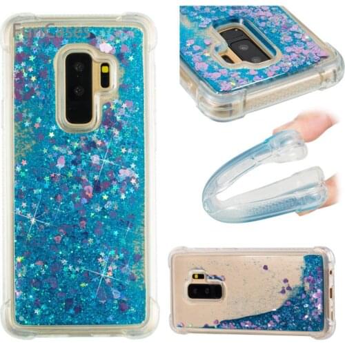 Dynamic Case sFor Etui Samsung S9 Plus Soft TPU Back Cover Coverage Transparent Wallet Case sFor Samsung Galaxy S9 Plus Card Tel