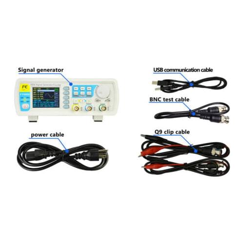 FY6800 30MHz 2CH DDS Arbitrary Waveform Function Signal Generator Meter