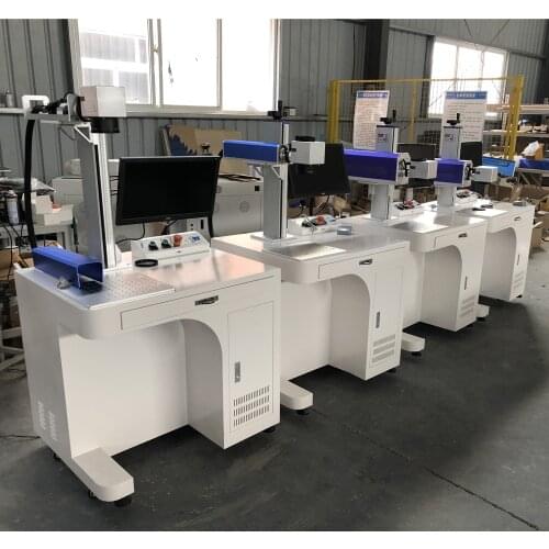 2020 Hot Sell Fiber Laser Marking Machine With Rotary 30W Raycus Metal Engraving Machine Good Price