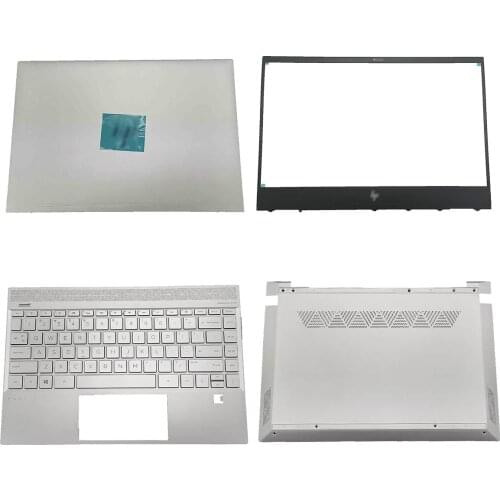 New The Case Cover Of Laptop For HP ENVY 13-AQ TPN-W144 LCD Back Cover/Front Bezel/Palmrest/Bottom Case L54934-001 Silvery