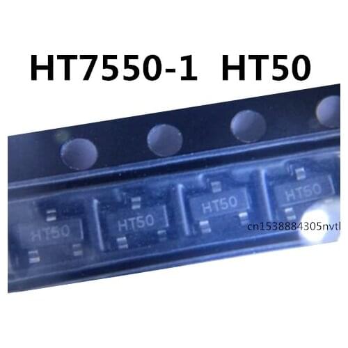 Original 20pcs/ IC HT7550-1 HT50 SOT23-3