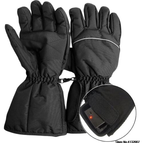 Gloves Electric Battery Heated Gloves Sport Temperature Control Rechargeable For Motorcycle Hunting Winter Warmer