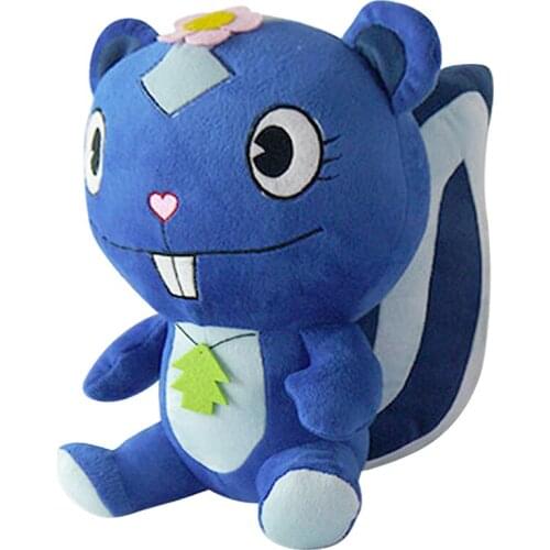New Happy Tree Friends Blue Petunia Plush Toy 32cm Cute Stuffed Animals Kids Dolls Children Christmas Birthday Gifts