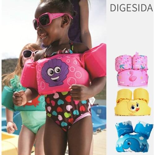 1pc Pools & Water Fun Animal Cartoon Design Kids Floaties Armbands For Swimming Summer Swimtrainer Toys For Children #JC