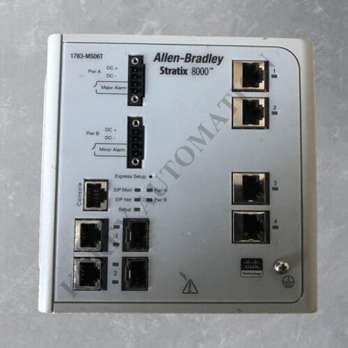 AB NETWORK MODULE 1783-MS06T USED IN GOOD CONDITION GOODS IN STOCK ORIGINAL