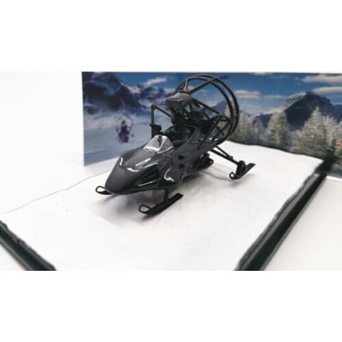 UH 1/43 PARAHAWK THE WORLD IS NOT ENOUGH 007 Classic alloy sports car model