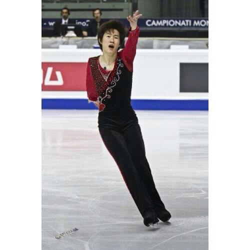 Velvet Luster, Hang Down Feeling Good Figure Skating Performance Clothing Male Money