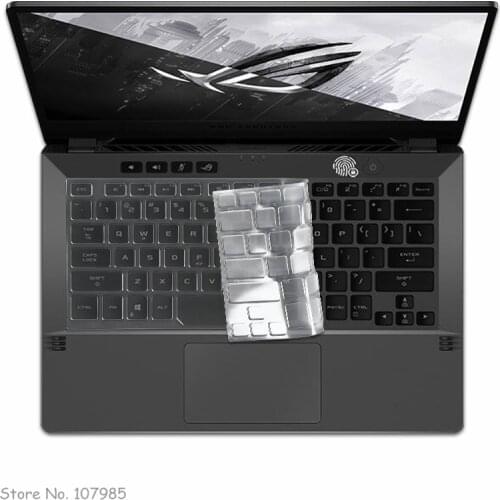 High Clear TPU Keyboard Cover Protector Skin For Asus ROG Zephyrus G14 GA401 GA401ii GA401iu GA401iv 14-inch Gaming Notebook