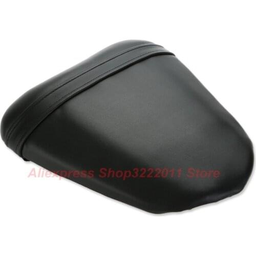 Motorcycle Rear Leather Pillion Passenger Seat Black Back Cusion Cover For YAMAHA YZF-R6 YZF R6 2008 2009 2010 2011 2012 13 14