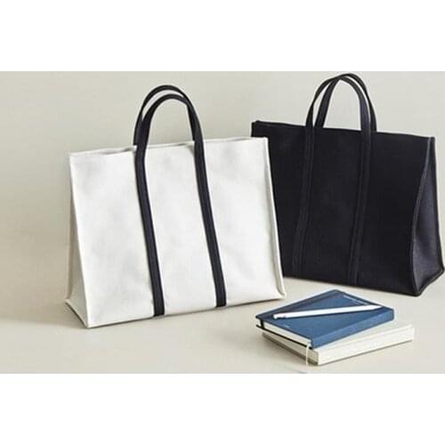 Chinese Style Pure Color Literature and Art Large Capacity Canvas Womens Bag Fashionable One-shoulder Handbag Womens Bag