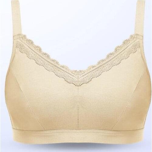 Women Bras After Breast Cancer Surgery Female Artificial Breast Fake Breasts Cotton Underwear Without Steel Ring Lingerie H4628