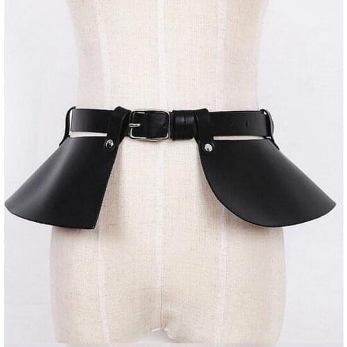 Nightclub Bar Waistband Belt Strip Body Bondage Skirt Girdle Harajuku Black Women Belt High Quality Women Fashion 2020