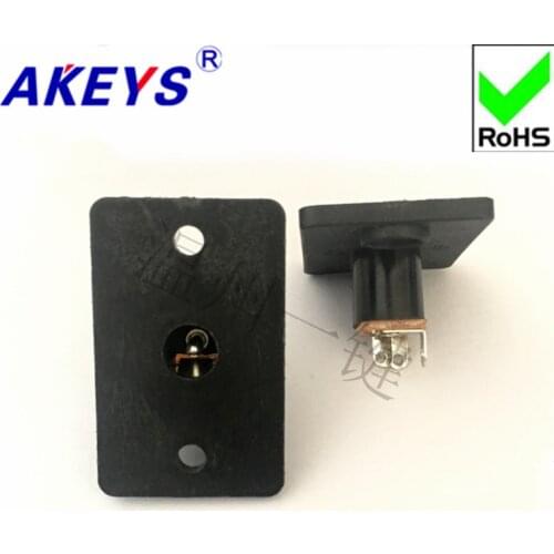 10 PCS DC-019A oversized mounting Panel with two mounting holes 5.5X2.1 Core Needle Tripod DC seat tail inser