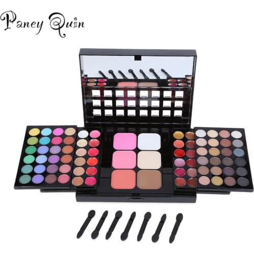 78 color Professional Makeup Sets cosmetic matte shimmer eye shadow Palette lips Easy to Wear make-up kit Make up Palette sets