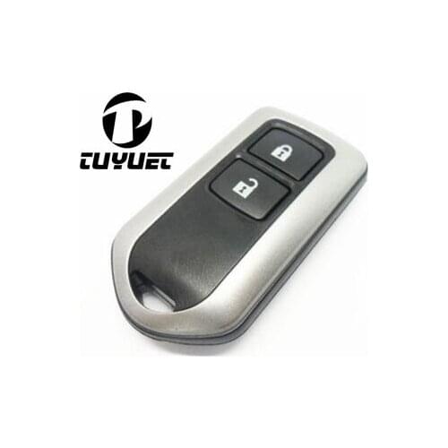 FOB Keyless Uncut Blade Case 2 Buttons For Toyota Yaris Highlander key shell