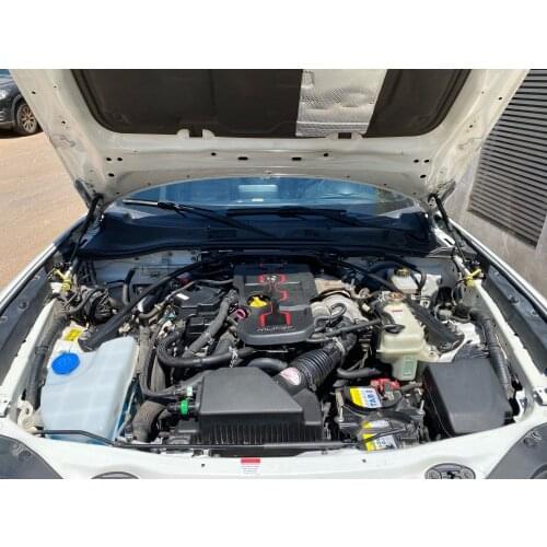 For 2015- Fiat 124 Spider Front Bonnet Hood Modify Gas Struts Carbon Fiber Spring Damper Lift Support Absorber