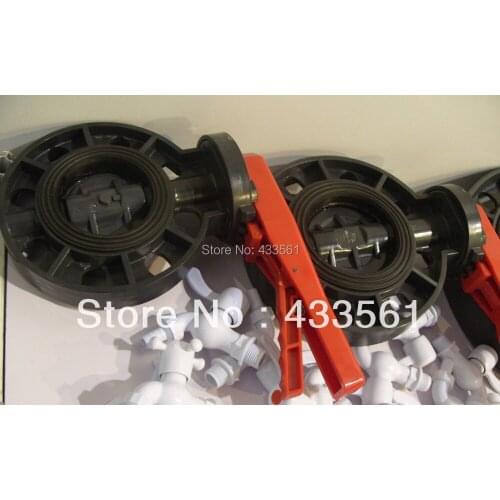 Quality Fluid Pressure Controlling for Water supplying of PVC Butterfly Valve size 2"- 8" for irrigation application