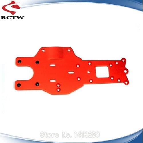 Metal Rear Chassis Plate for 1/5 HPI Baja 5b Ss 5t 5sc Rofun Rovan King Motor Rc Car Toys Parts