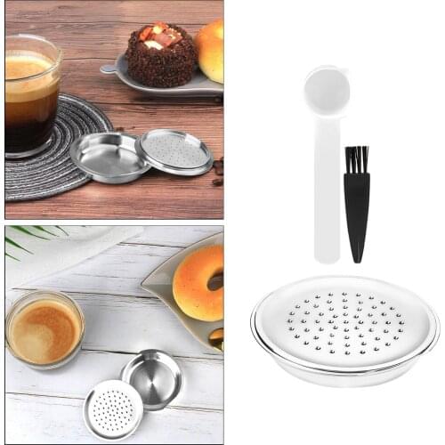 Stainless Coffee Capsule Caps for HD6592, HD 7801 Coffee Machine