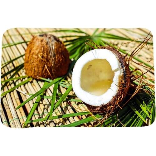 Fruit & Vegetables Creative 3D Printing Carpets and Rugs for Bedroom Living Room Carpet Kitchen Bathroom Anti-Slip Floor Mats