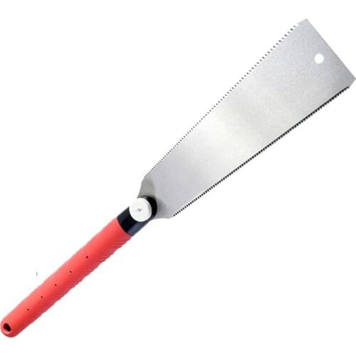 New 1pcs 9-1/2" Double Sides Wood Working Saws Japanese Ryoba Style Pull Saw Fine Tooth Tenon Woodworking Tools