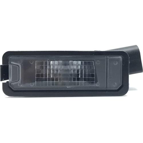 1Pcs License Plate Light For Golf MK6 MK7 Passat B7 Scirocco Beetle Polo Leon 35D 943 021 1K8 943 021