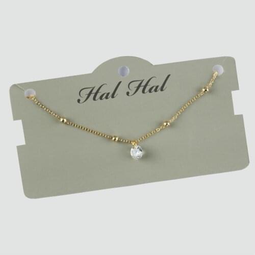 Single Stone Dangle Bangle