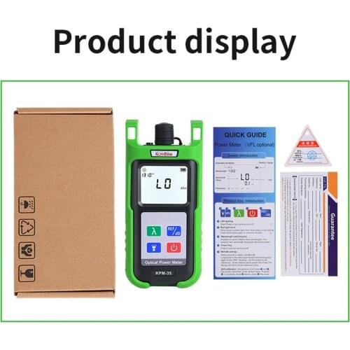 Handheld Komshine KPV-53 Optical Power Meter with 10mw VFL Function OPM SC Connector